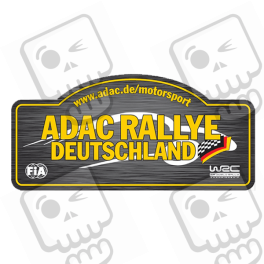 AUTOCOLLANT RALLY FIA WRC ALEMANIA 2017