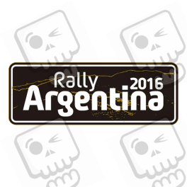 ADESIVI RALLY FIA WRC ARGENTINA 2016