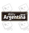 AUTOCOLLANT RALLY FIA WRC ARGENTINA 2016