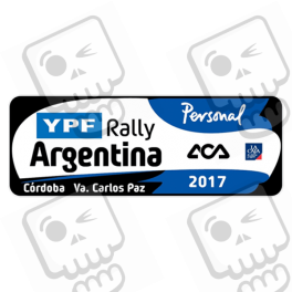 ADHESIVO RALLY FIA WRC ARGENTINA 2017