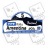 ADHESIVO RALLY FIA WRC ARGENTINA 2018 (Producto compatible)