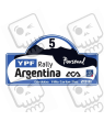 AUFKLEBER RALLY FIA WRC ARGENTINA 2018