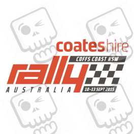 ADHESIVO RALLY FIA WRC AUSTRALIA 2015