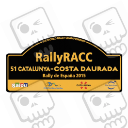 ADESIVI RALLY FIA WRC ESPAÑA 2015