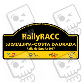 AUTOCOLLANT RALLY FIA WRC ESPAÑA