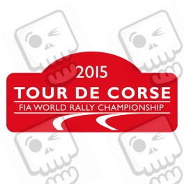 AUFKLEBER RALLY FIA WRC FRANCIA