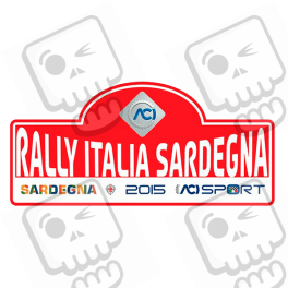 AUTOCOLLANT RALLY FIA WRC ITALY
