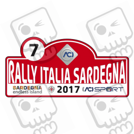 ADESIVI RALLY FIA WRC ITALY