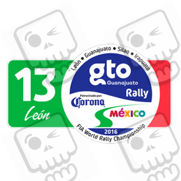 ADESIVI RALLY FIA WRC MEXICO