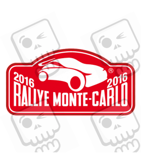 AUFKLEBER RALLY FIA WRC MONTE-CARLO (Kompatibles Produkt)