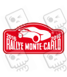 AUFKLEBER RALLY FIA WRC MONTE-CARLO