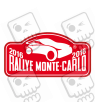 AUTOCOLLANT RALLY FIA WRC MONTE-CARLO