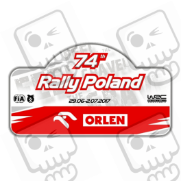 AUFKLEBER RALLY FIA WRC POLONIA
