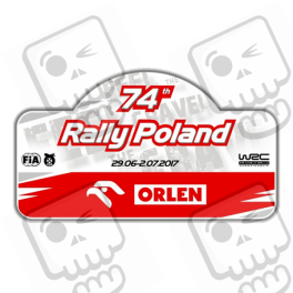 AUTOCOLLANT RALLY FIA WRC POLONIA
