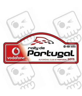 ADHESIVO RALLY FIA WRC PORTUGAL (Producto compatible)