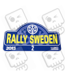 AUFKLEBER RALLY FIA WRC SWEDEN