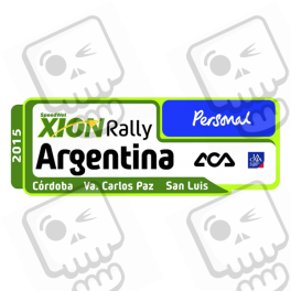 STICKER RALLY FIA WRC ARGENTINA