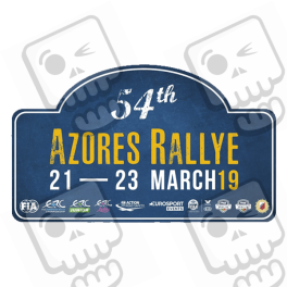 ADHESIVO RALLY FIA WRC AZORES