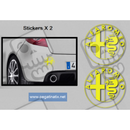 ADESIVI LOGO ALFA ROMEO