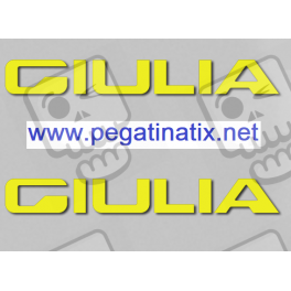 ADESIVI LOGO ALFA ROMEO GIULA