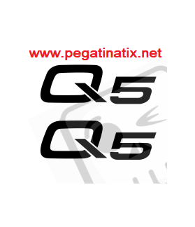 AUTOCOLLANT LOGO AUDI Q5