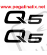 AUFKLEBER LOGO AUDI Q5