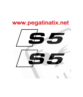 ADHESIVO LOGO AUDI S5