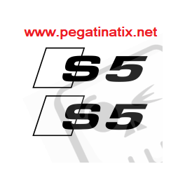 ADHESIVO LOGO AUDI S5
