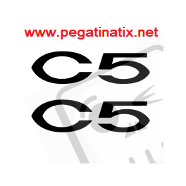 AUTOCOLLANT LOGO CITROEN C5