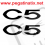 ADHESIVO LOGO CITROEN C5 (Producto compatible)