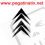 AUTOCOLLANT LOGO CITROEN (Produit compatible)