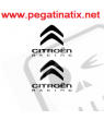 ADHESIVO LOGO CITROEN RACING