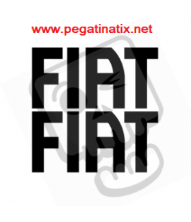 AUFKLEBER LOGO FIAT 500