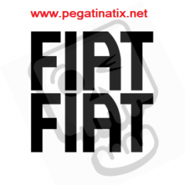 AUFKLEBER LOGO FIAT 500
