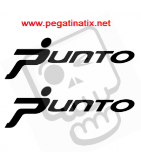 AUTOCOLLANT LOGO FIAT PUNTO (Produit compatible)