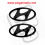 ADHESIVO LOGO HYUNDAI (Producto compatible)