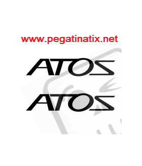 ADHESIVO LOGO HYUNDAI ATOS (Producto compatible)