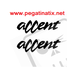 ADESIVI LOGO HYUNDAI ATOS