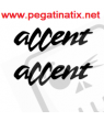 ADESIVI LOGO HYUNDAI ATOS