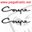 STICKER LOGO HYUNDAI COUPE (Compatible Product)