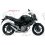 Aufkleber Suzuki GLADIUS BLACK 2011 SV650 (Kompatibles Produkt)