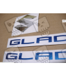 Aufkleber Suzuki GLADIUS WHITE/BLUE 2012 SV650