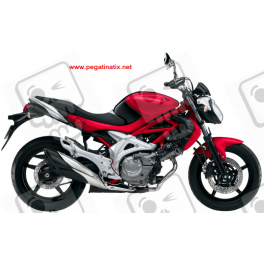 Aufkleber Suzuki GLADIUS RED 2011 SV650