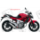 Aufkleber Suzuki GLADIUS RED 2011 SV650 (Kompatibles Produkt)