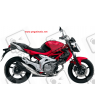 Aufkleber Suzuki GLADIUS RED 2011 SV650