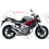 Aufkleber Suzuki GLADIUS GREY 2013 SV650 (Kompatibles Produkt)