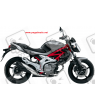 Autocollant Suzuki GLADIUS GREY 2013 SV650