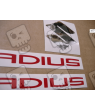 Adesivi Suzuki GLADIUS TITANIUM GREY 2012 SV650