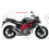 Adesivi Suzuki GLADIUS TITANIUM GREY 2012 SV650 (Prodotto compatibile)