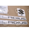 Aufkleber Suzuki GLADIUS SILVER 2013 SV650